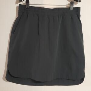 Duluth Trading Co Breezeshooter Skort Plus Size 10 Black Pockets Active Stretch